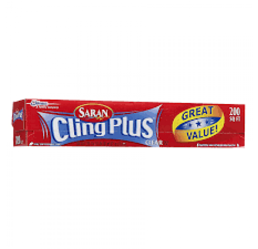 SARAN CLING PLUS 200'